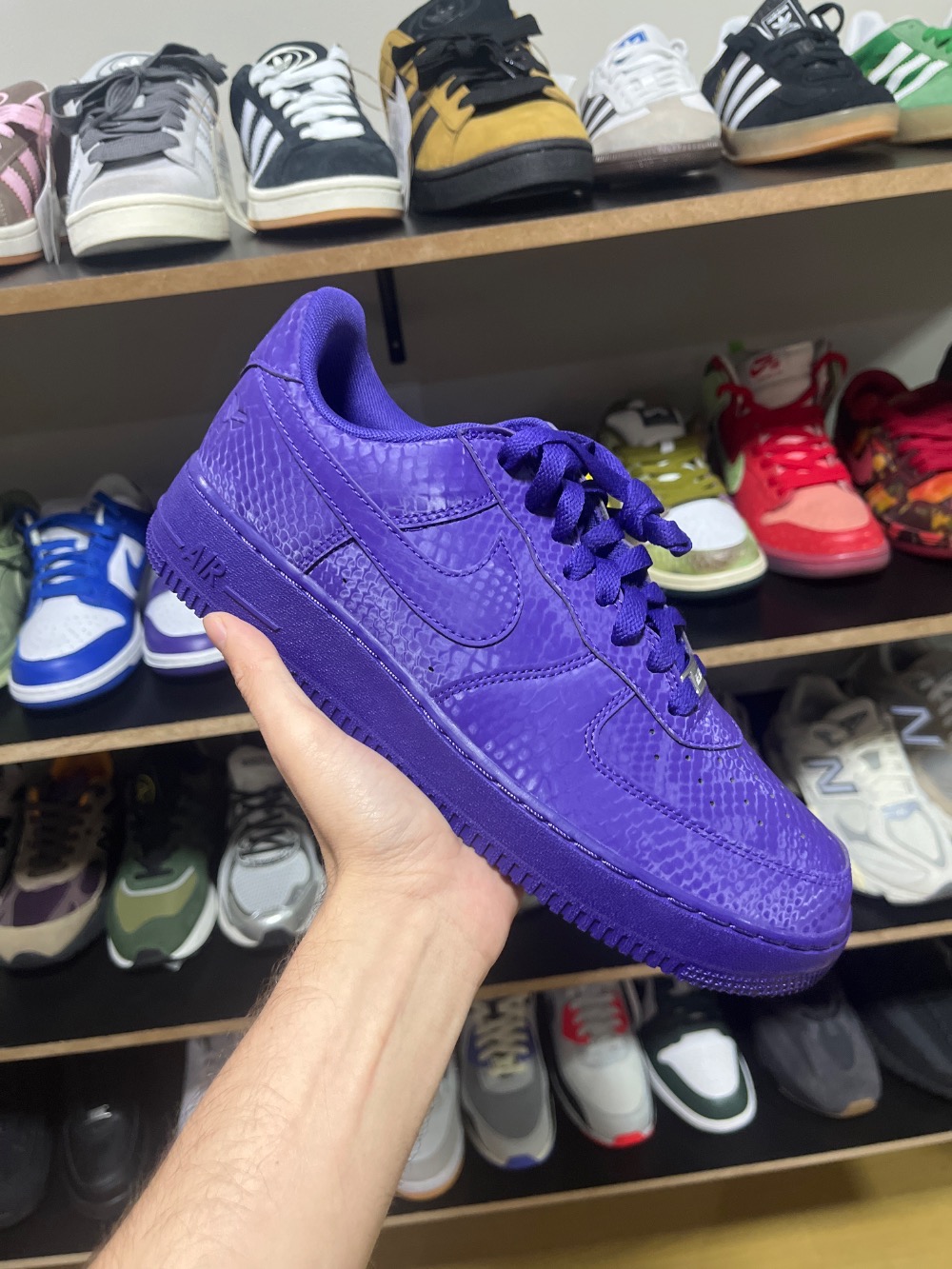 Kobe Bryant x Nike Air Force 1 Low Court Purple — 42, Novo
