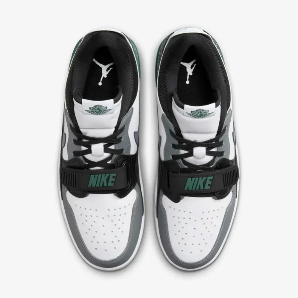 Air Jordan Legacy 312 Low White Black Cool Grey Oxidised Green