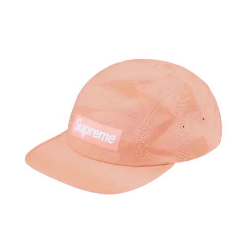 Boné Supreme Denim Camp Peach FW25-W5 - Droper