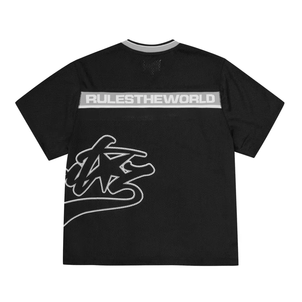 Camiseta Corteiz BTR Practice V2 Black foto 1