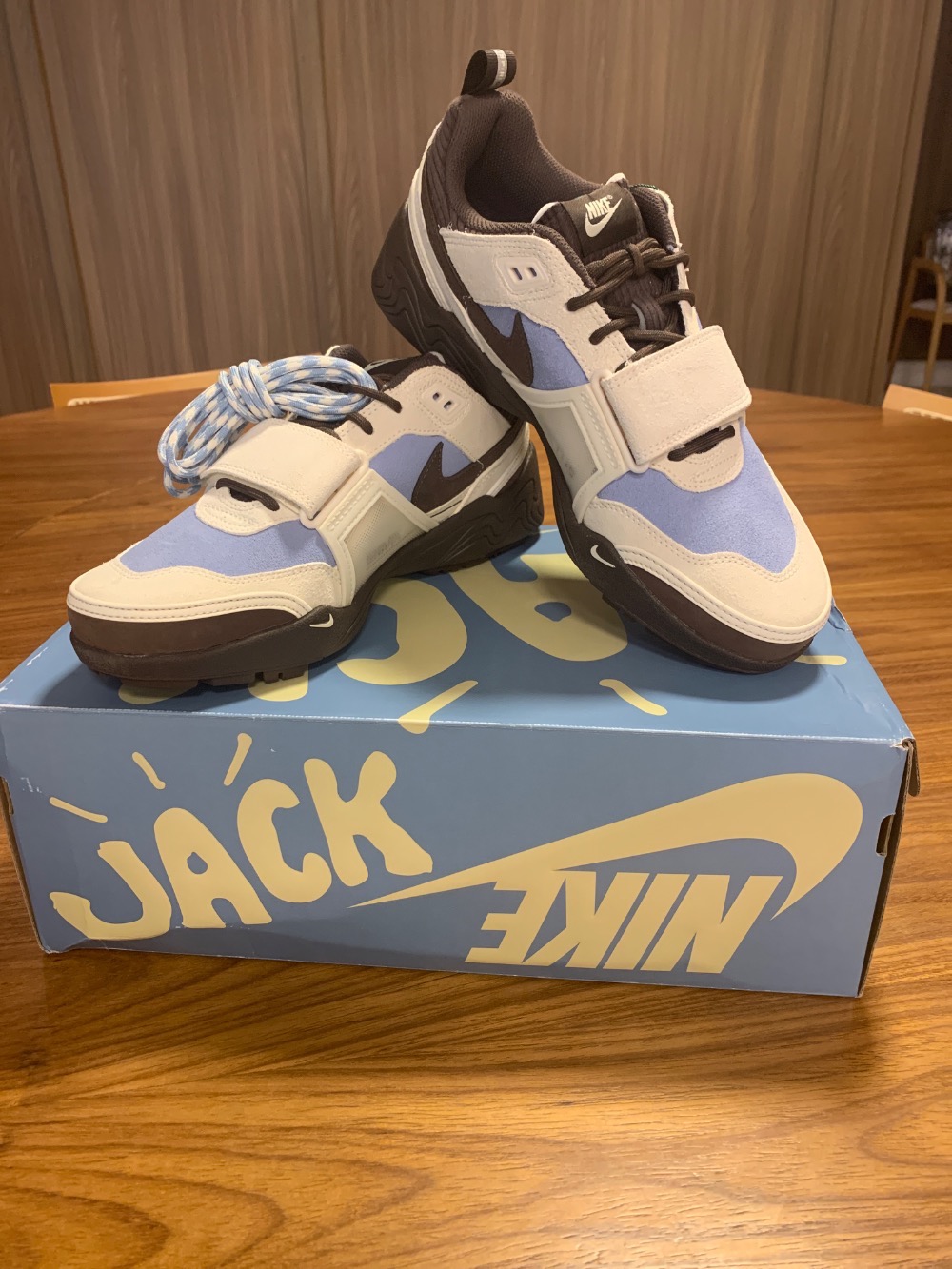 Travis Scott x Nike Zoom Field Jaxx Leche Blue
