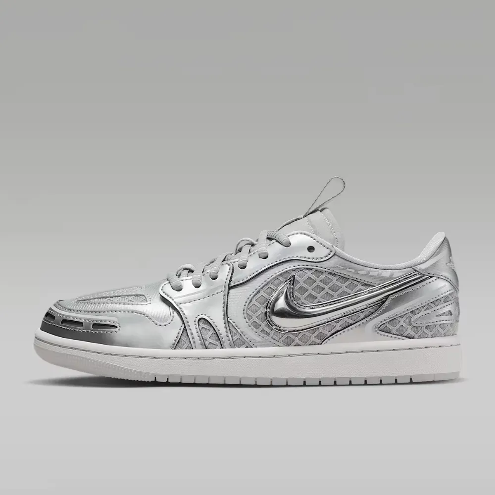 Air Jordan 1 Low Method of Make Metallic Silver foto 1