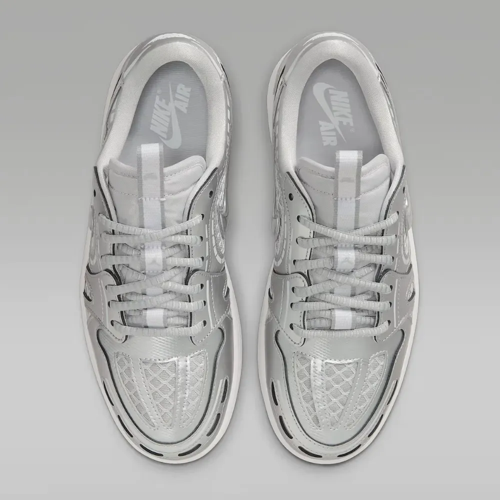 Air Jordan 1 Low Method of Make Metallic Silver foto 2