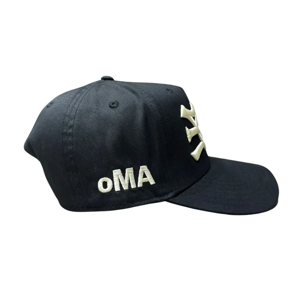 Imagem Boné oMA Studios NY NY Sided Black Cream