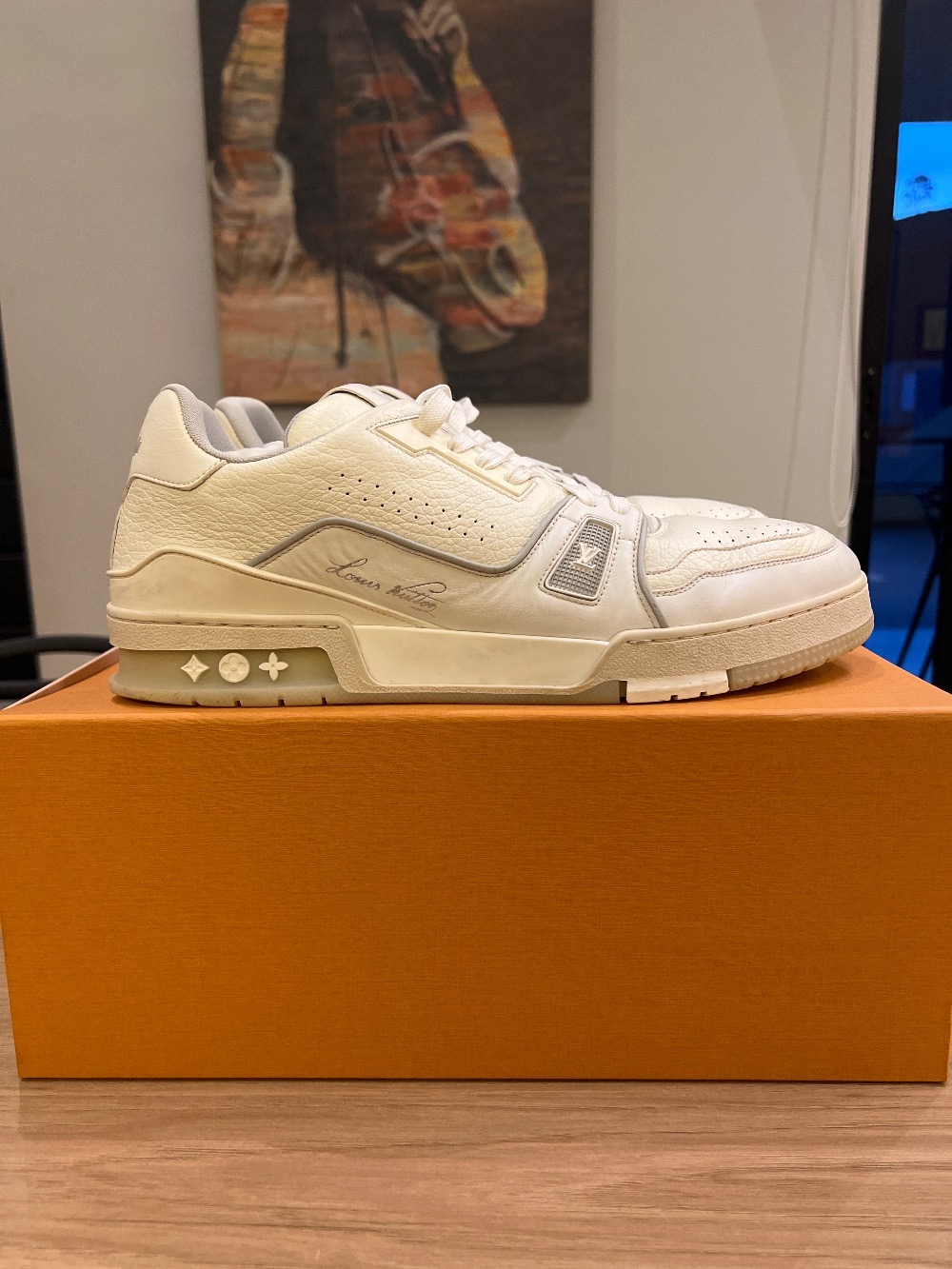 Louis Vuitton Trainer Low White
