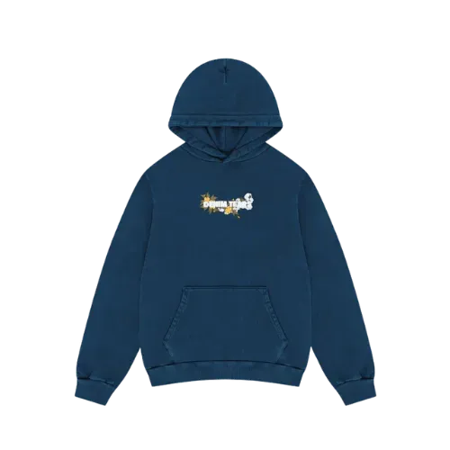 Moletom Denim Tears Embroidered Floral Navy