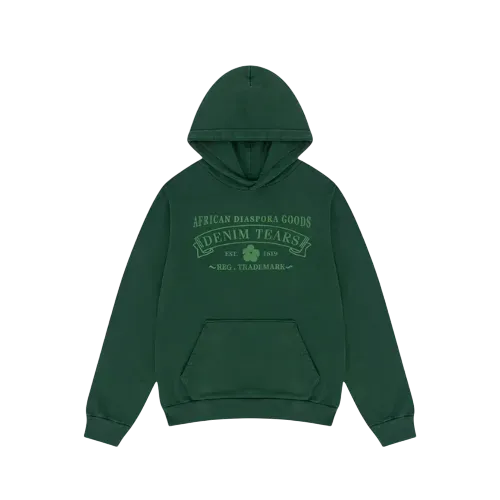Moletom Denim Tears ADG Print Green