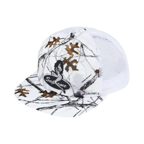 Boné Supreme Pinup Mesh Back 5-Panel TrueTimber Conceal White Camo FW25-W5