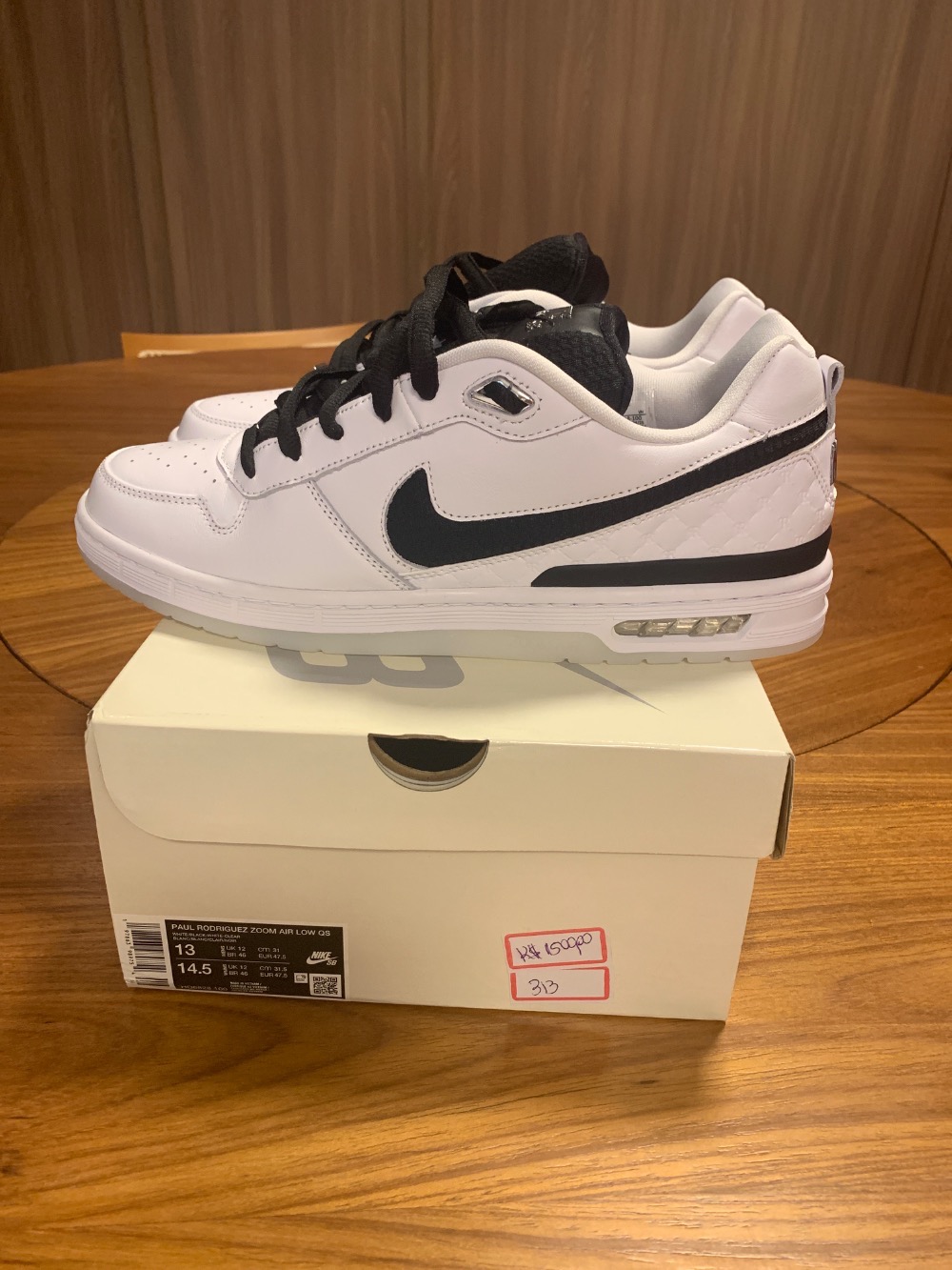 Nike SB P-Rod 1 OG White Black