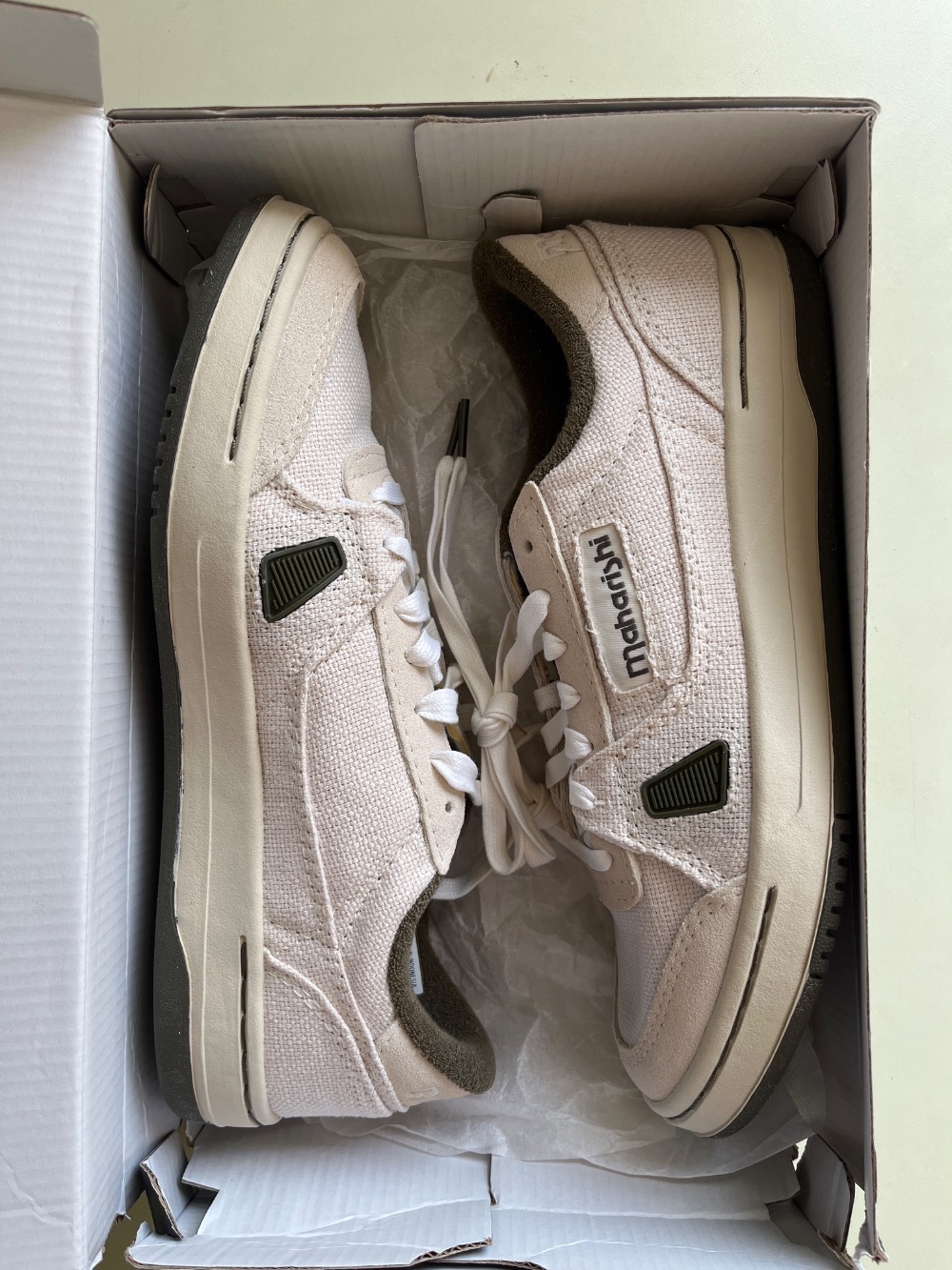 Maharishi x Reebok LT Court Alabaster