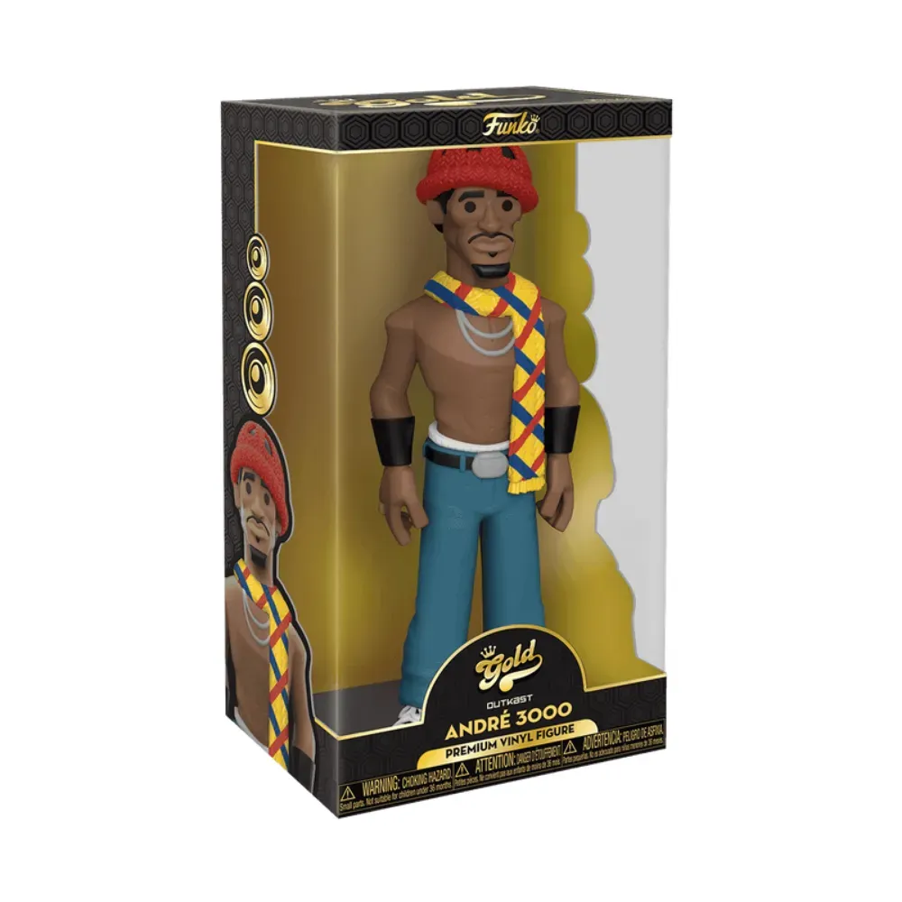 洋楽 Outkast Big Boi Andre3000 12inch Funko Funko GOLD Outkast André 3000 12