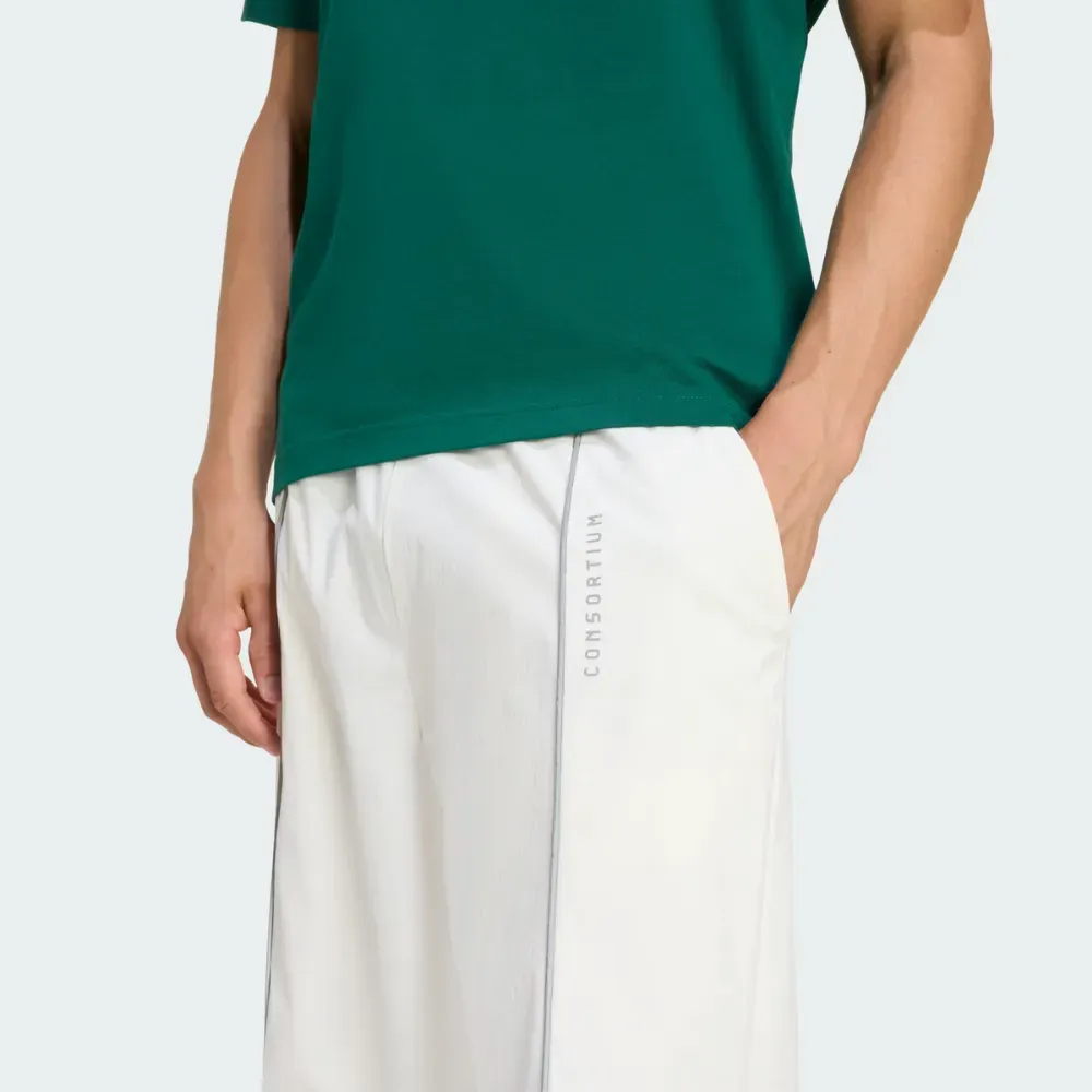Consortium x adidas Calça Track Chalk White foto 5