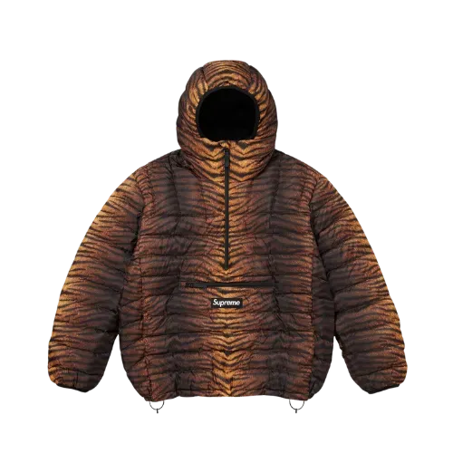 Jaqueta Supreme Micro Down Half Zip Pullover Tiger FW25-W6 - Droper