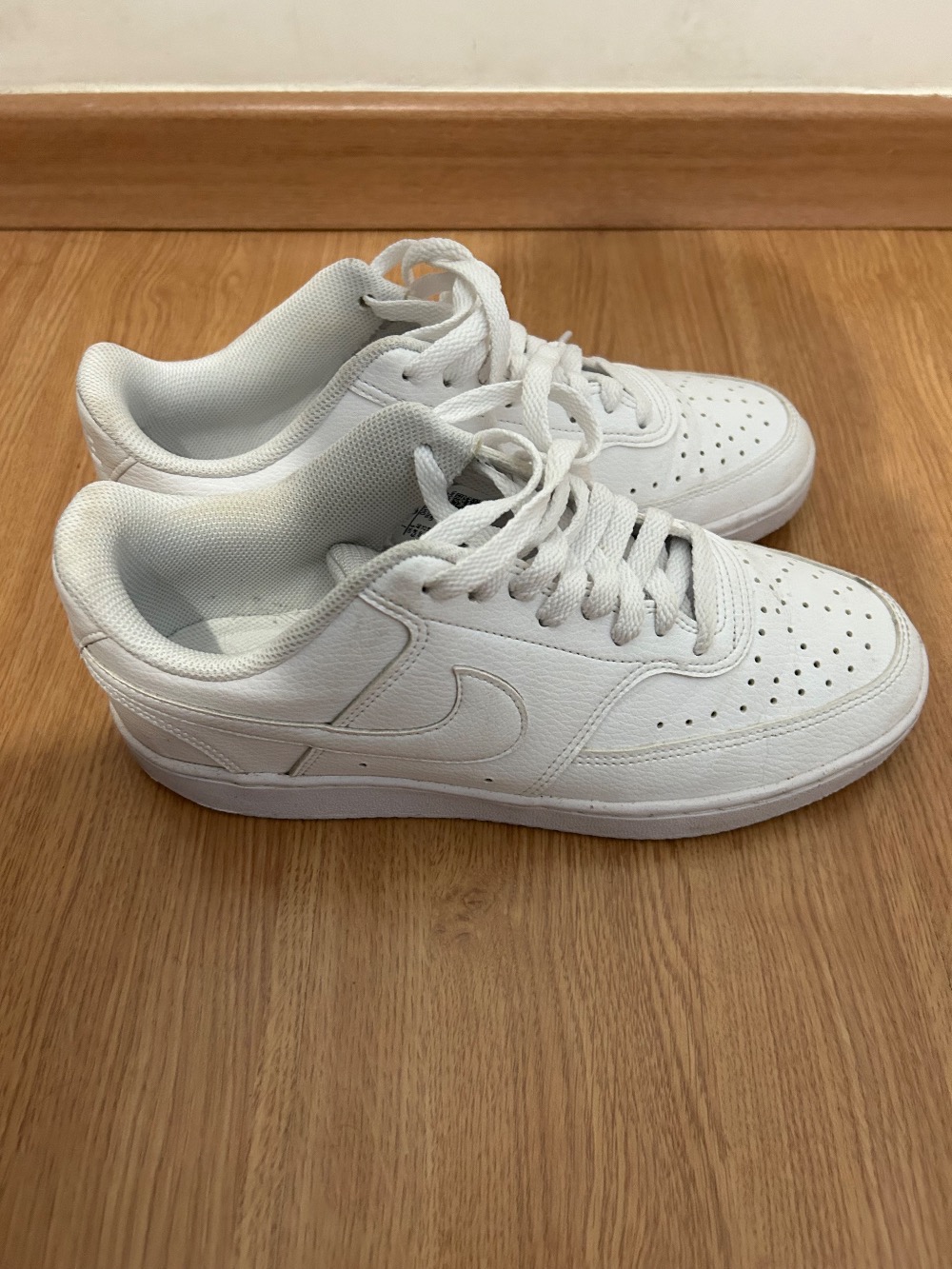 Nike Court Vision Low Next Nature Triple White