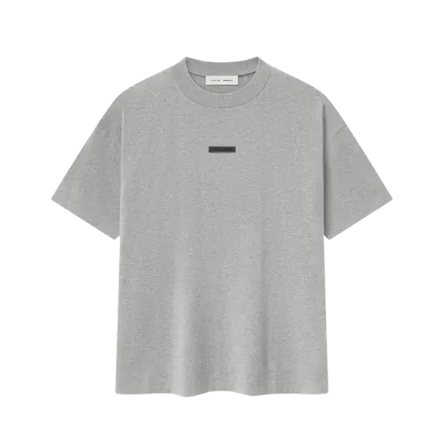 Camiseta Fear of God Essentials Classic Concrete Heather