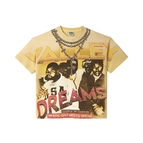 Camiseta Vale Lives Forever Golden Chambers Bling
