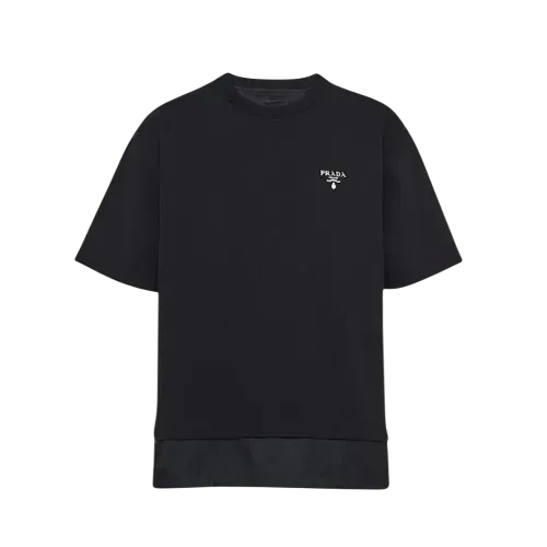 Camiseta Prada Jersey Re-Nylon Black