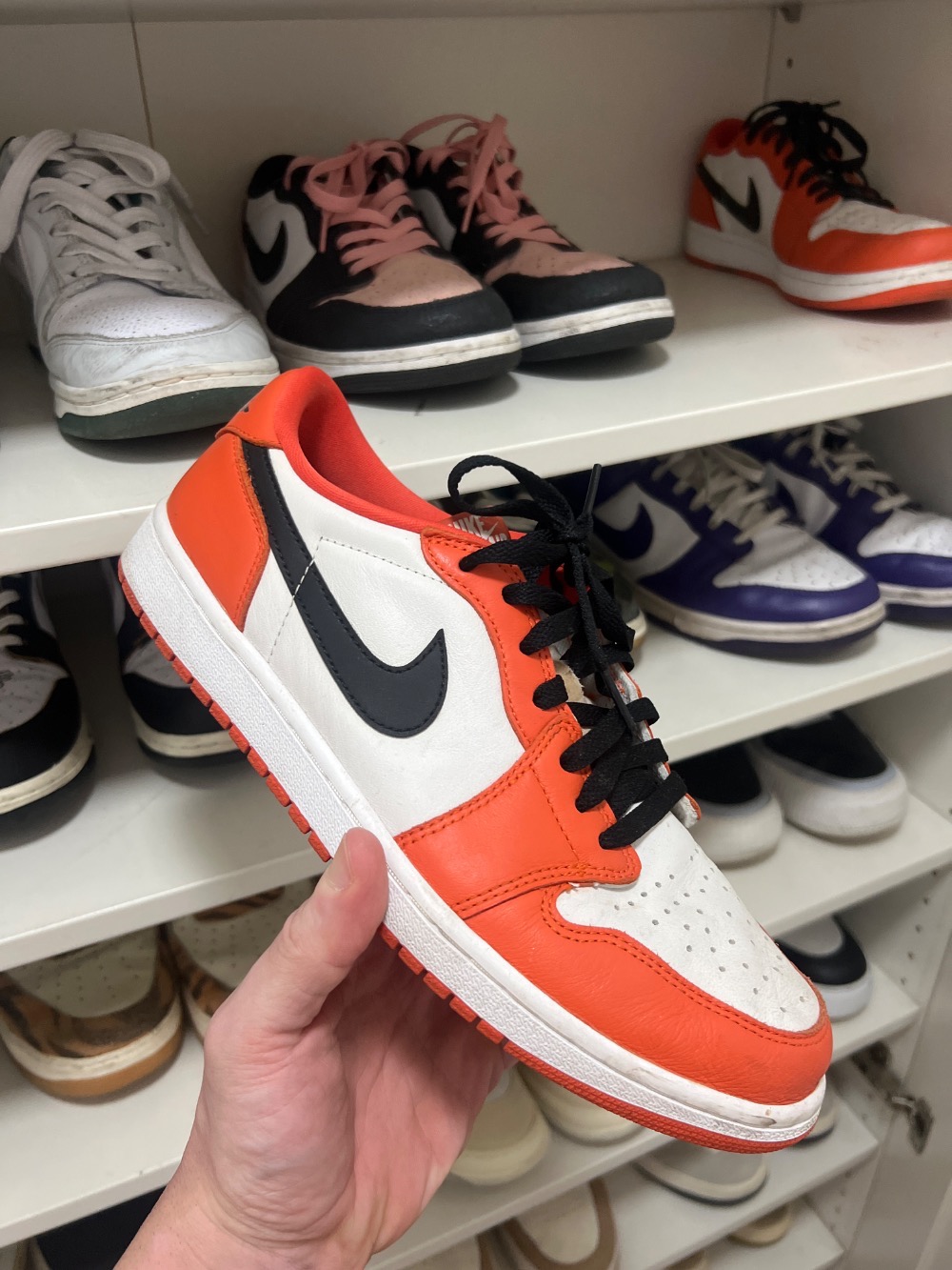 Air Jordan 1 Low Starfish — 42.5, Usado