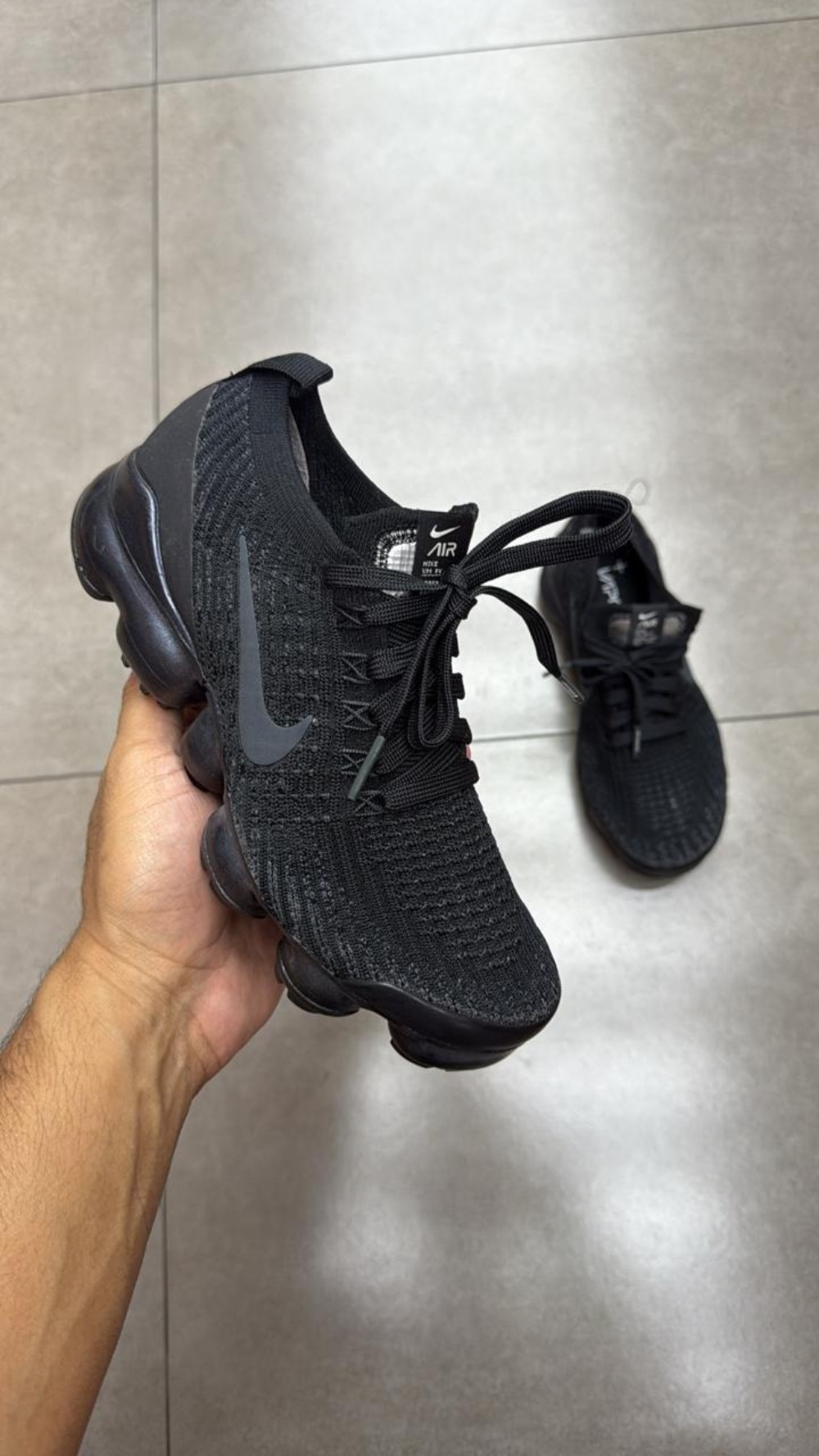 Nike Air VaporMax Flyknit 3 Triple Black
