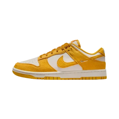 Nike Dunk Low Dark Sulfur Gold Mini Swoosh