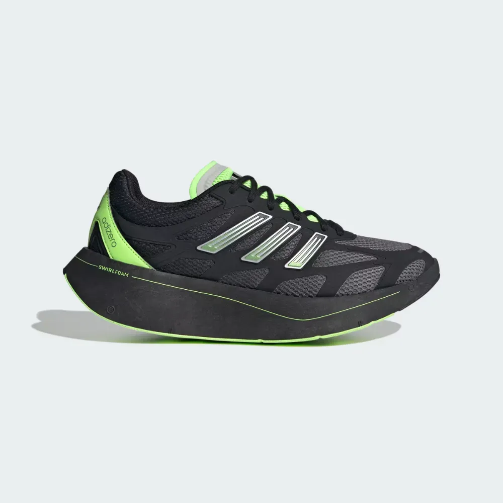 adidas Adizero Aruku Core Black Grey Four Signal Green - Droper