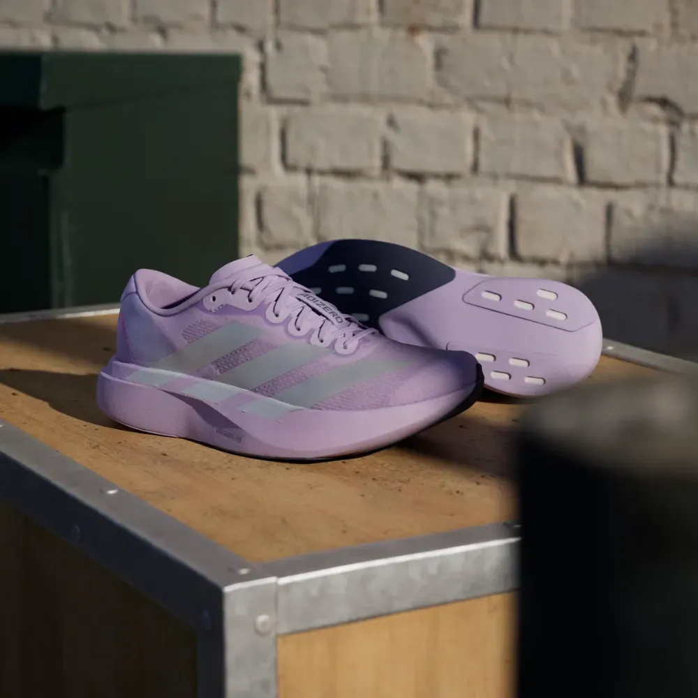 adidas Adizero Evo SL Powder Plum Zero Metalic Shock Pink - Droper