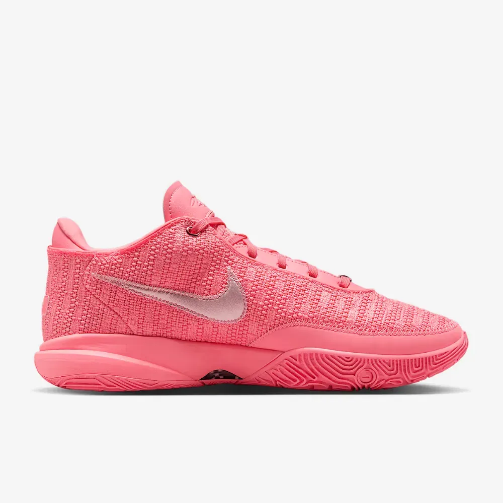 Nike LeBron 20 EP Pink Gaze Metallic Silver - Droper