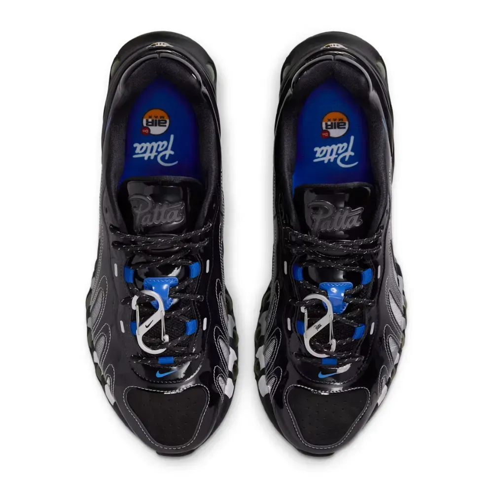 Imagem Patta x Nike Air Max DN8 Black Metallic Silver