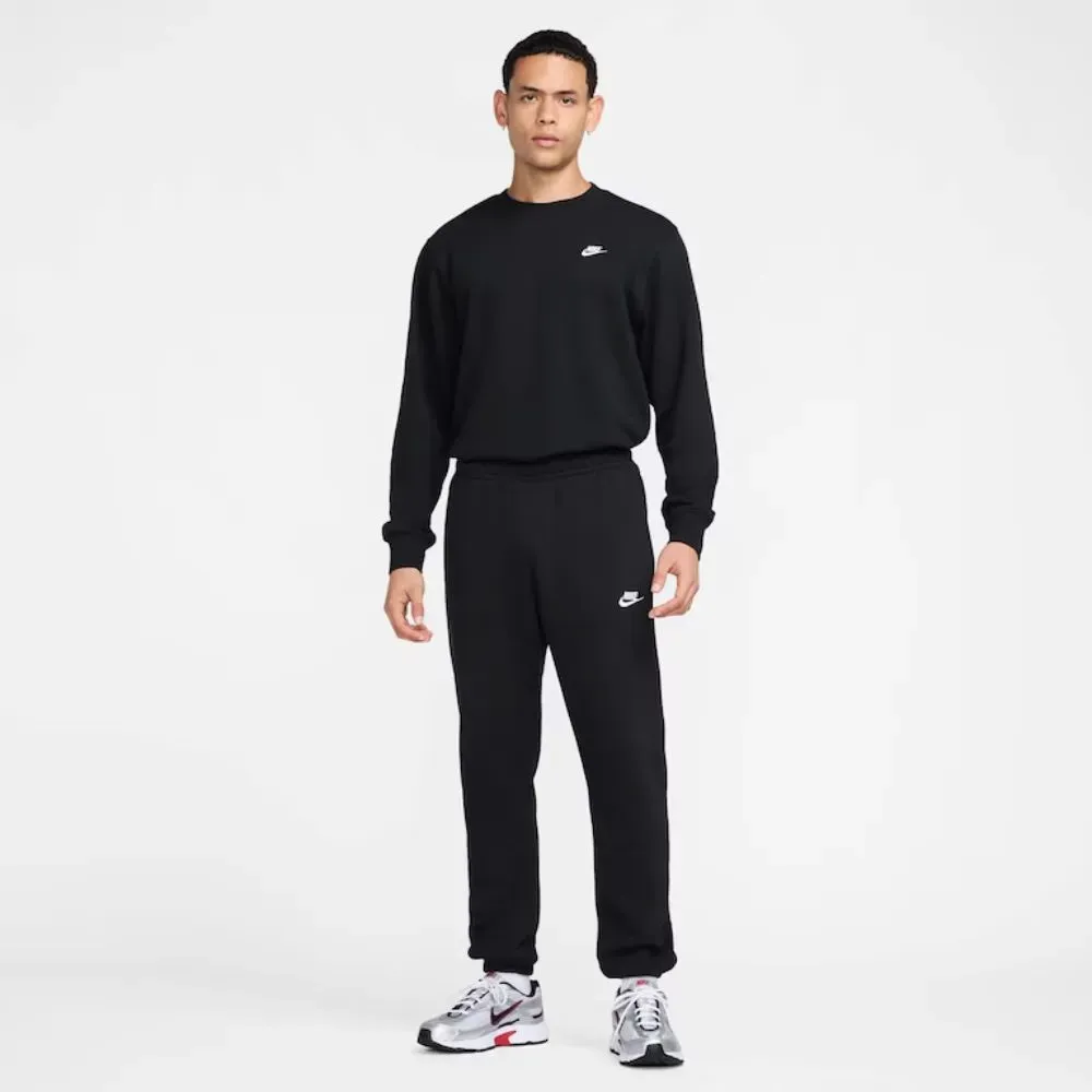 Moletom Nike Club Crew Preto foto 4