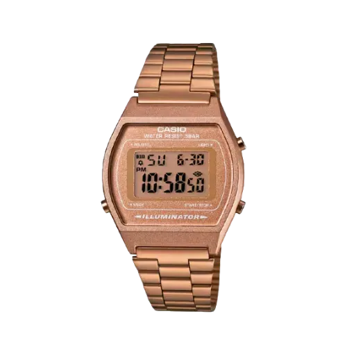 Relógio Casio Vintage Rosé B640WC-5A