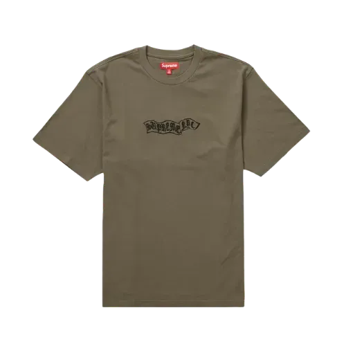 Camiseta Supreme Banner S/S Olive