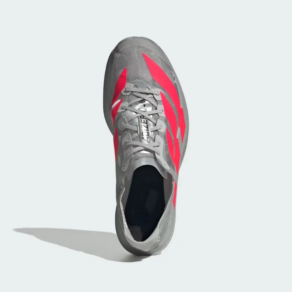adidas Adizero Adios Pro Evo 2 Silver Metallic Lucid Red Grey Two
