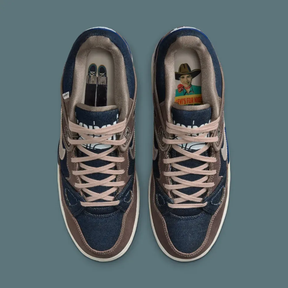Nigo x Levi's x Nike Air Force 3 Low Enigma Stone - Droper