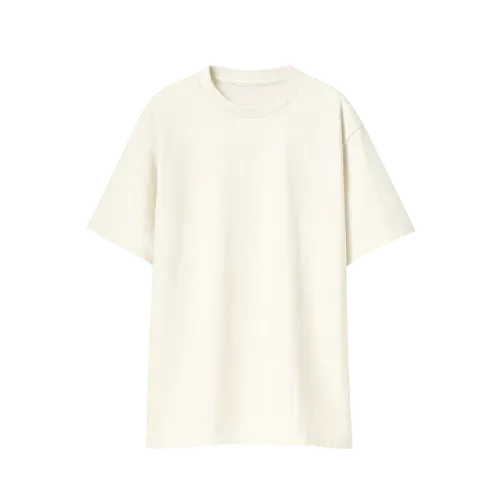Camiseta Shaka Wear 7.5oz Max Heavyweight Cropped Off White
