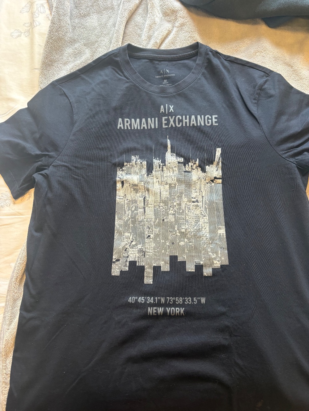 Camiseta Armani Exchange azul