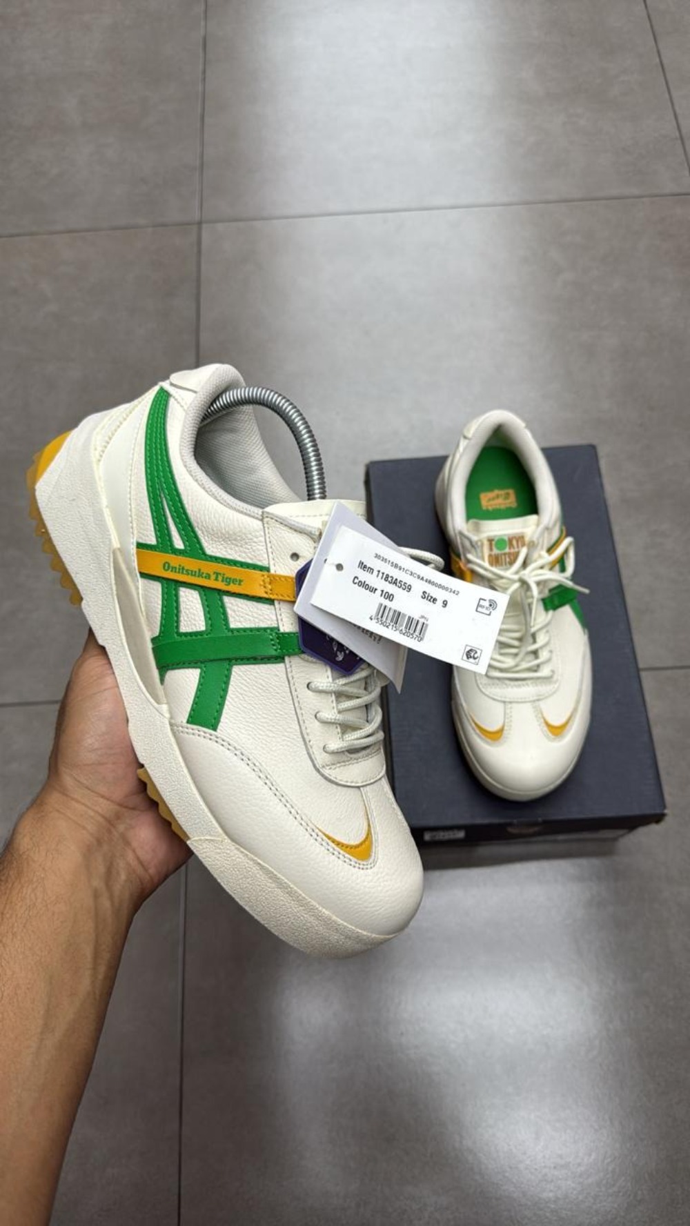 Onitsuka Tiger Delegation Ex Cream Cilantro
