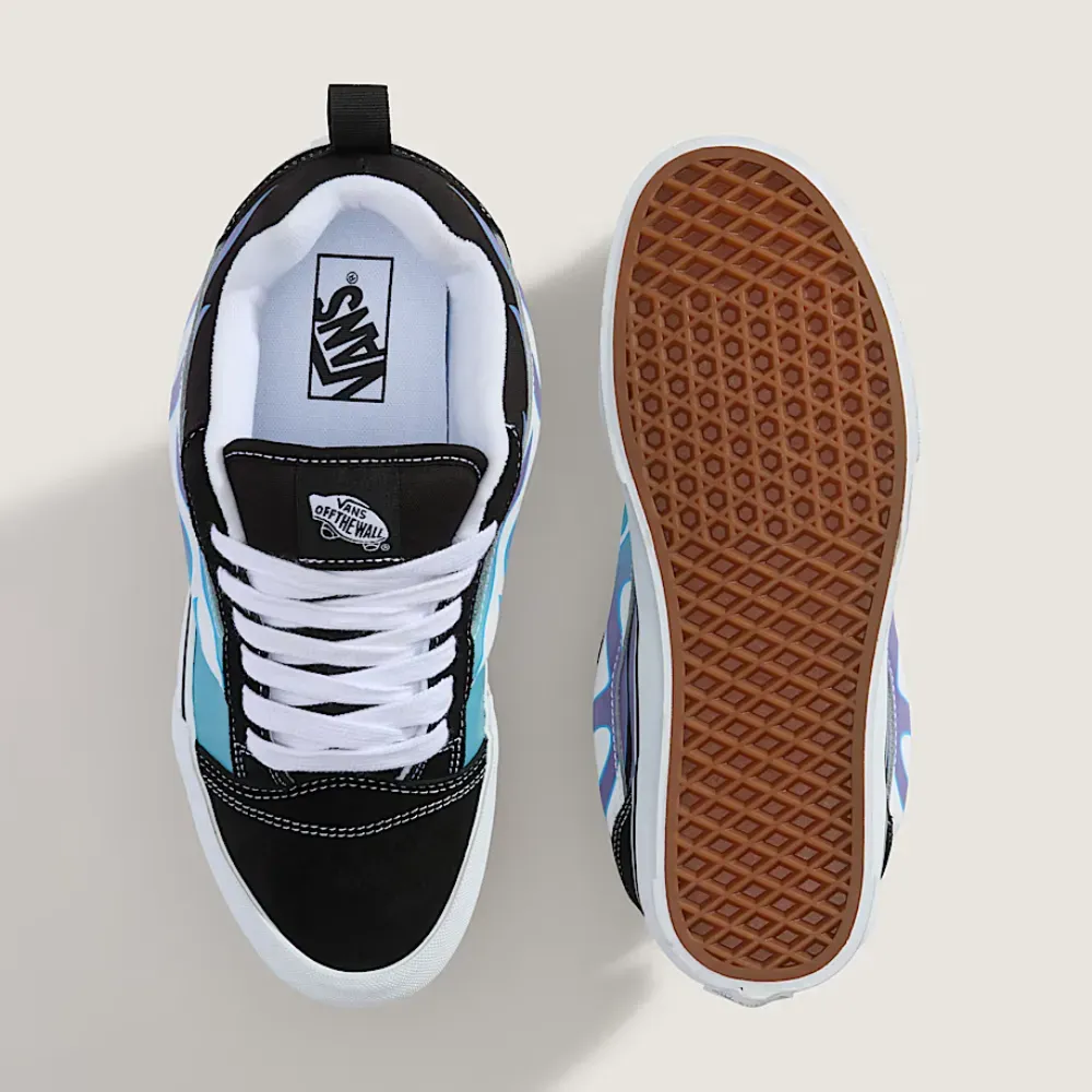 Imagem Vans Knu Skool Flame Black Blue