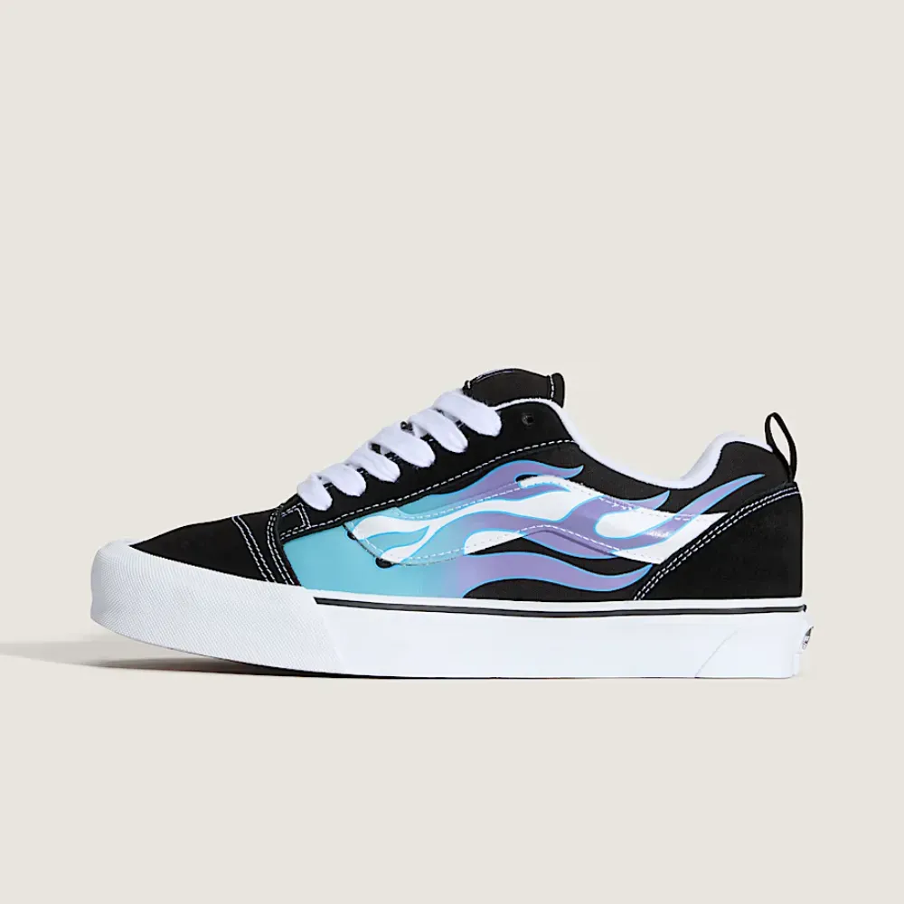 Imagem Vans Knu Skool Flame Black Blue