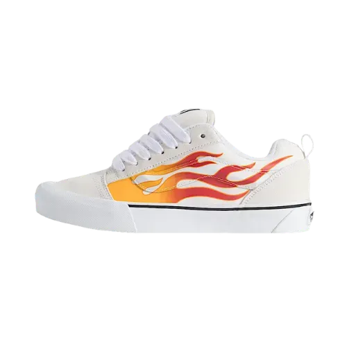 Vans Knu Skool Flame Red Orange Yellow