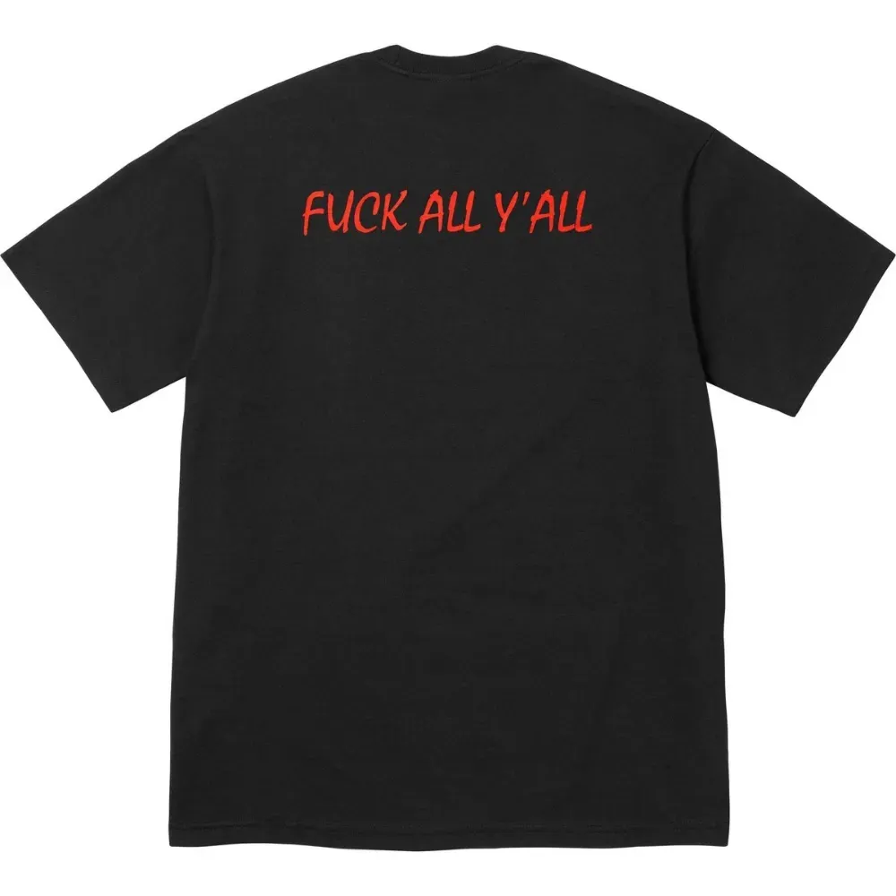 Camiseta Supreme Split Black FW25-W7 - Droper