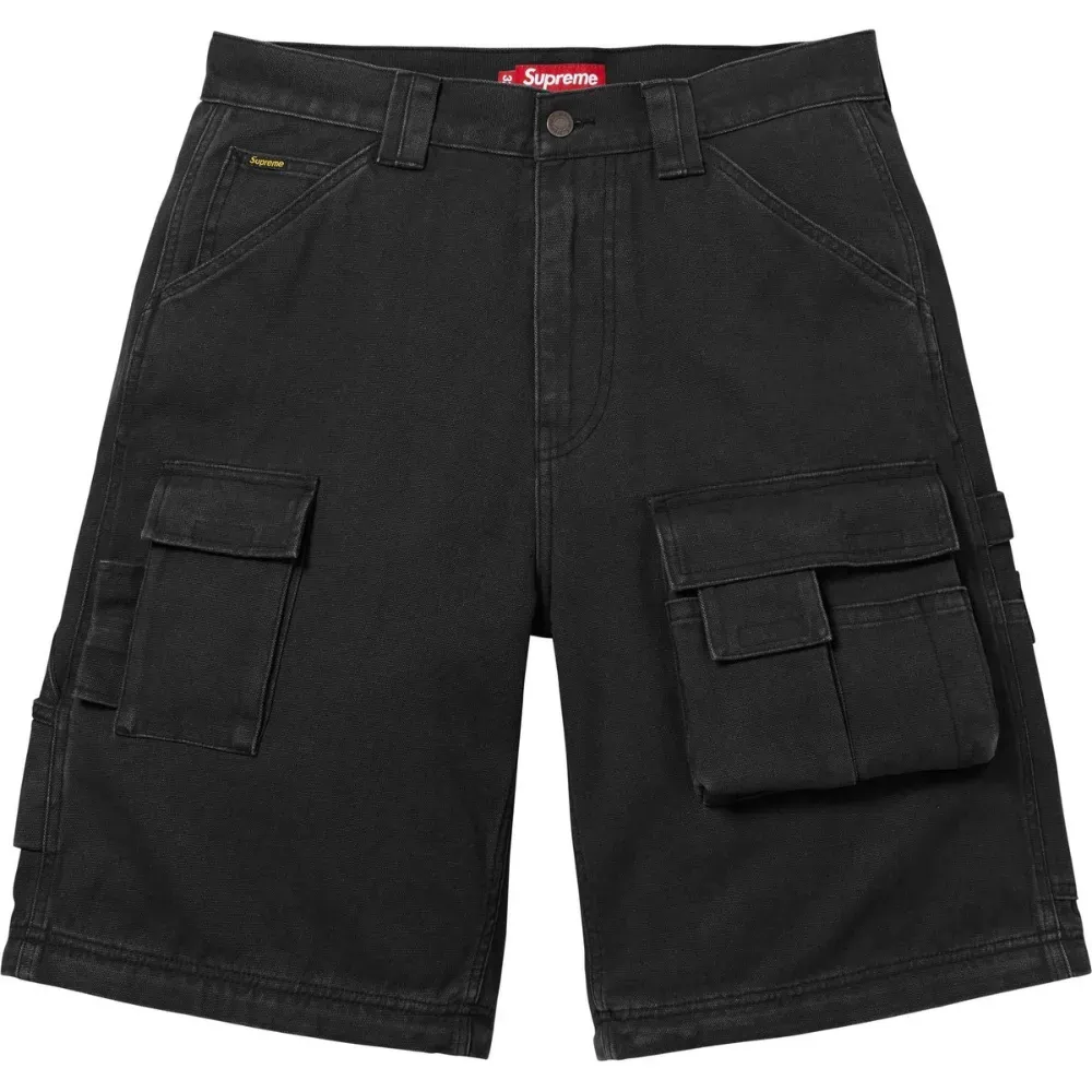 Calça Supreme Zip-Off Utility Black FW25-W7 - Droper