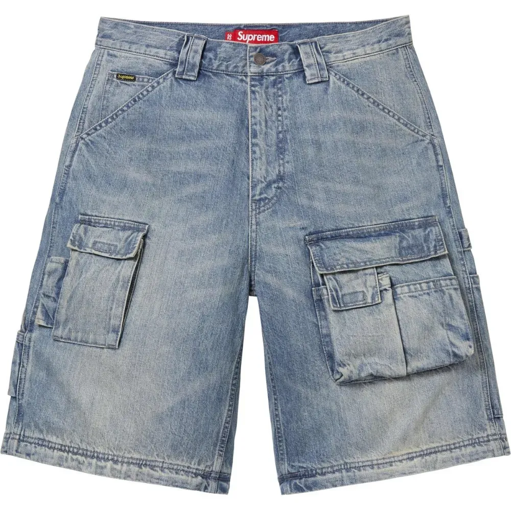 Calça Supreme Zip-Off Utility Denim FW25-W7 - Droper