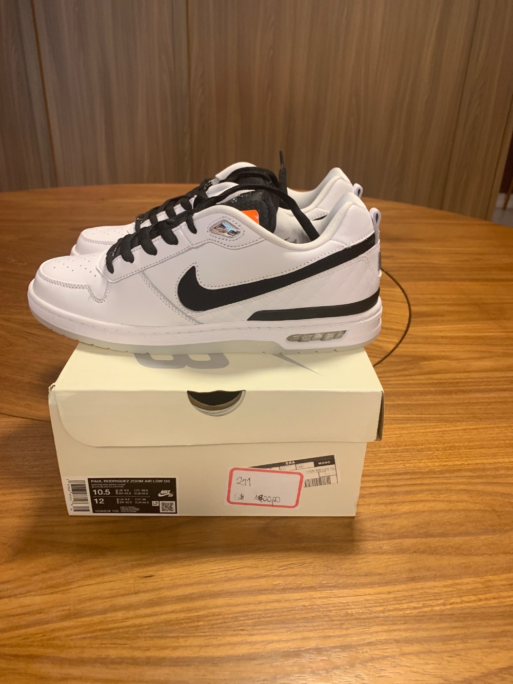 Nike SB P-Rod 1 OG White Black