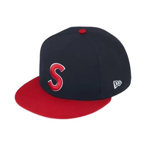 New Era x Supreme Boné Reaper S Logo Navy FW25-W7 - Droper