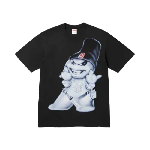 Camiseta Supreme Snowman Black FW25-W7 - Droper