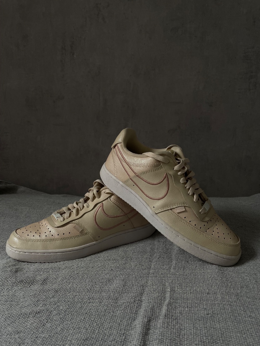 Nike Court Vision Low Premium Pearl White