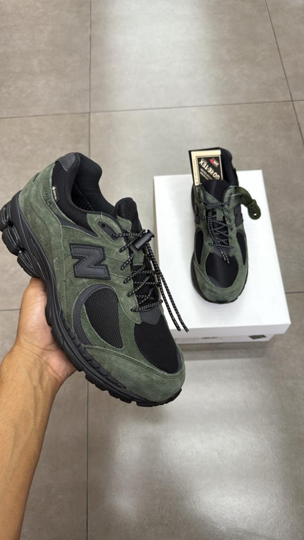 JJJJound x New Balance 2002R Gore-Tex Pine