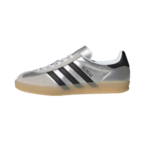 adidas Gazelle Indoor Grey One Core Black Silver Metallic