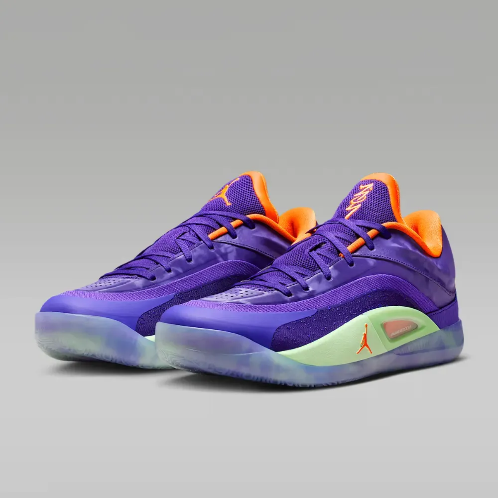 Air Jordan Zion 4 Court Purple Psychic Purple Vapor Green Total