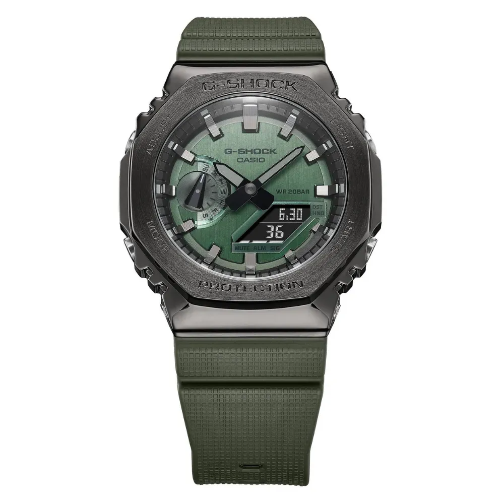 Relógio Casio G-Shock Green GM-2100B-3A - Droper